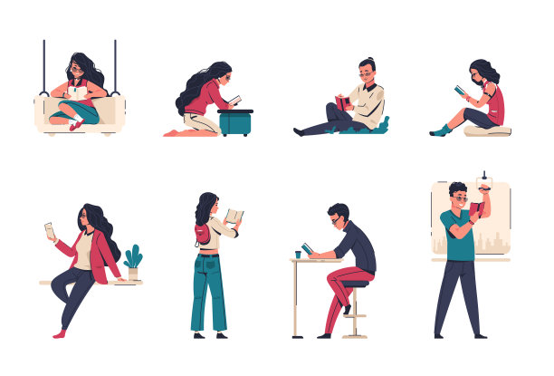 人们读书学习知识和家图片下载