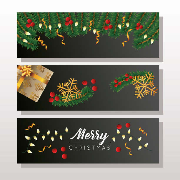 用卡片庆祝圣诞快乐图片下载