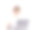 一个戴眼镜的小学生坐在桌子旁，桌上放着一台白色背景的笔记本电脑图片下载