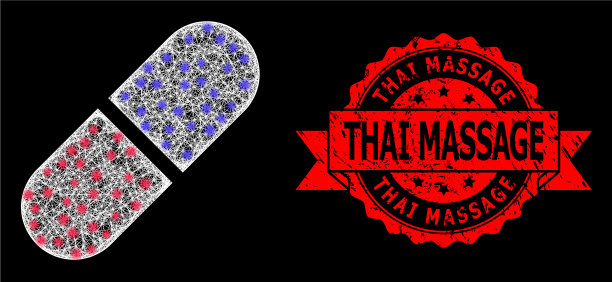 遇险泰式按摩密封和亮网图片下载