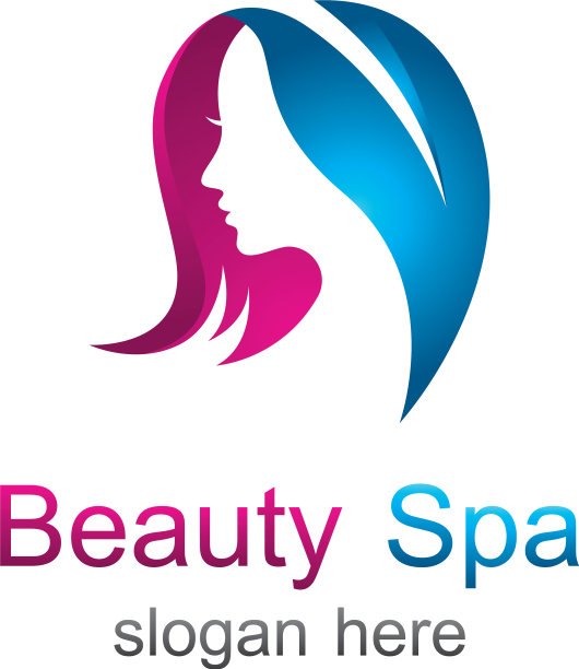 美容spa和沙龙的标志图片下载