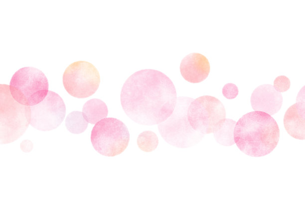 气泡点背景插图，水彩纹理图片下载