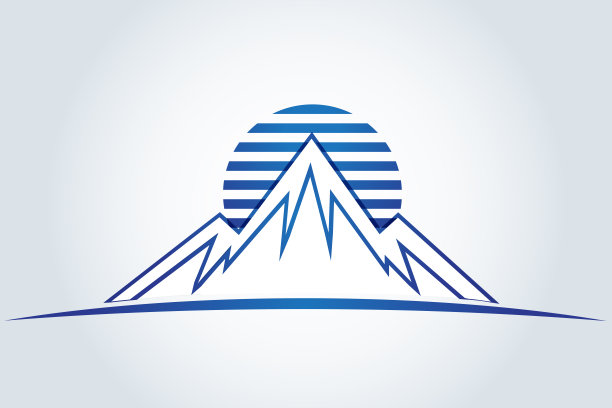 山图标商务身份证向量图片下载