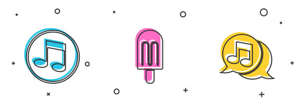 定音音，冰淇淋和音乐中图片下载