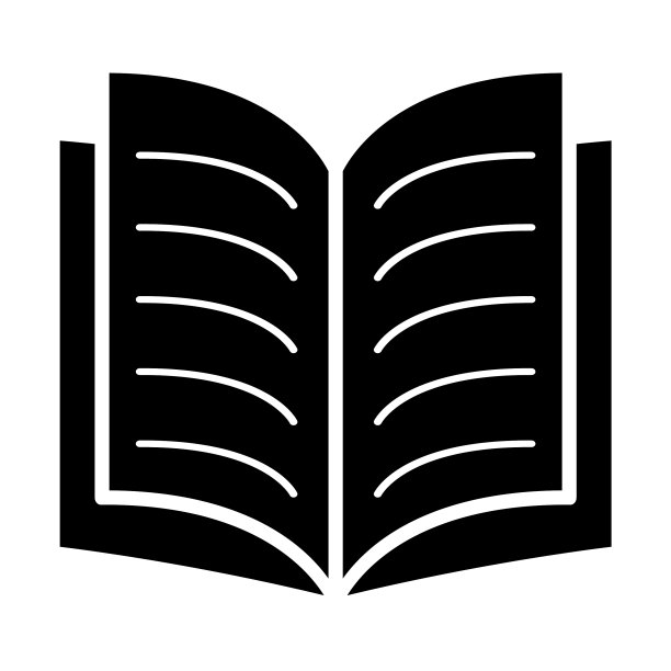 图书图标开放教育教材图书馆图标图片下载