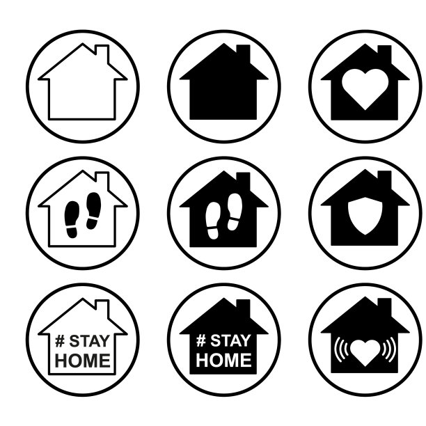 集居家图标家居符号收藏图片下载