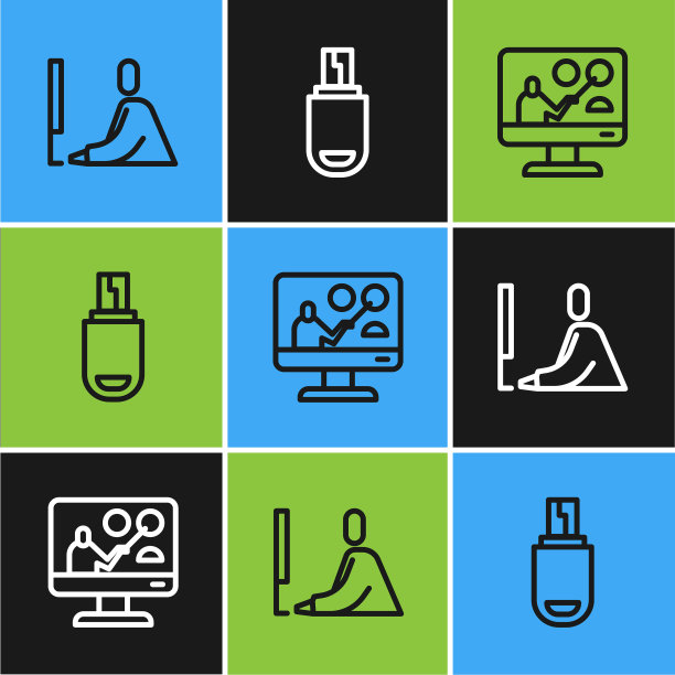 让学生在笔记本电脑上在线工作图片下载