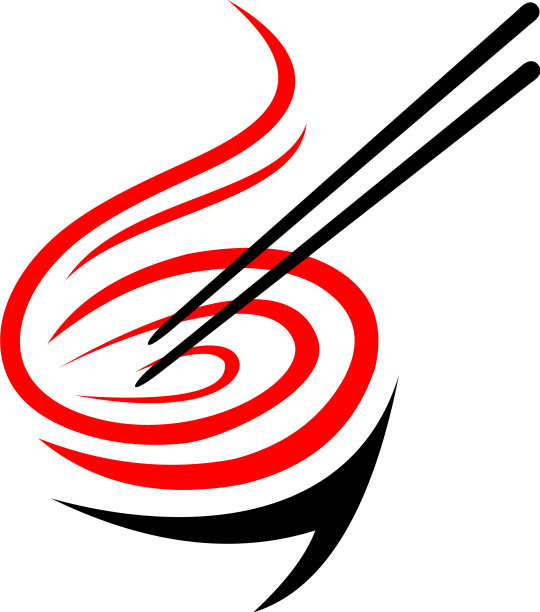 中国面条标志设计图标模板日本图片下载