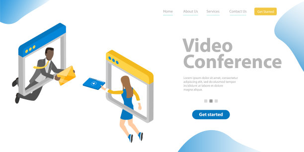 三维等距平面概念图片下载