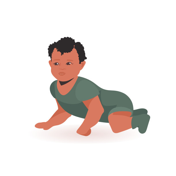 可爱的小男孩玩婴儿男卡通图片下载