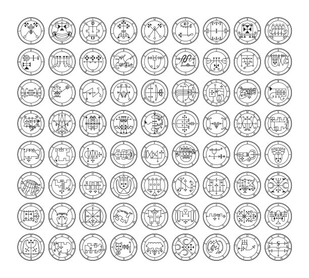 恶魔符号及其印记合集图片下载