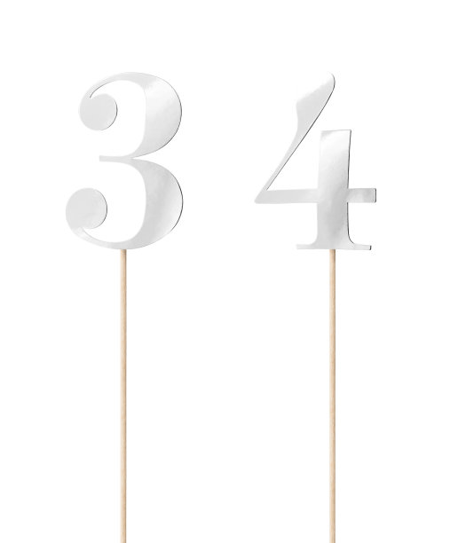 银色蛋糕顶饰(三、四个)图片下载