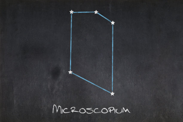 黑板-显微镜星座图片下载