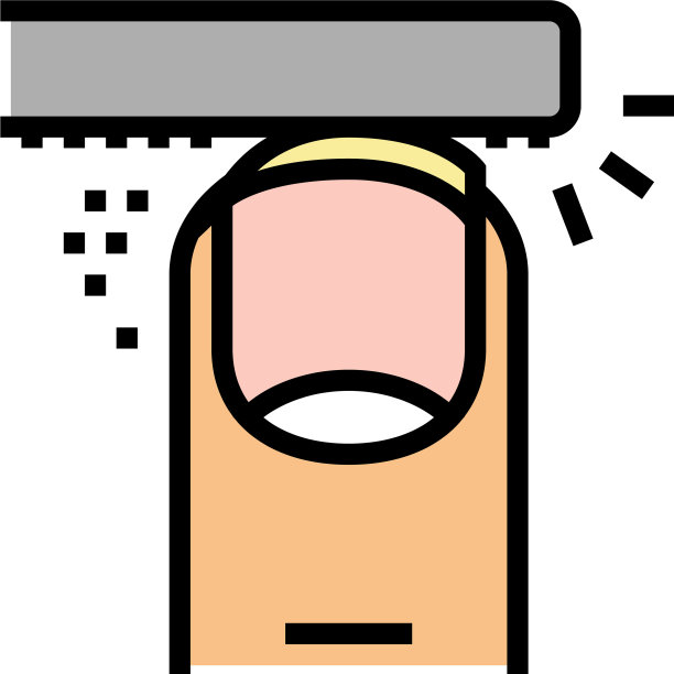 锉指甲颜色图标图片下载