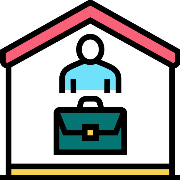 远程作业颜色图标图片下载