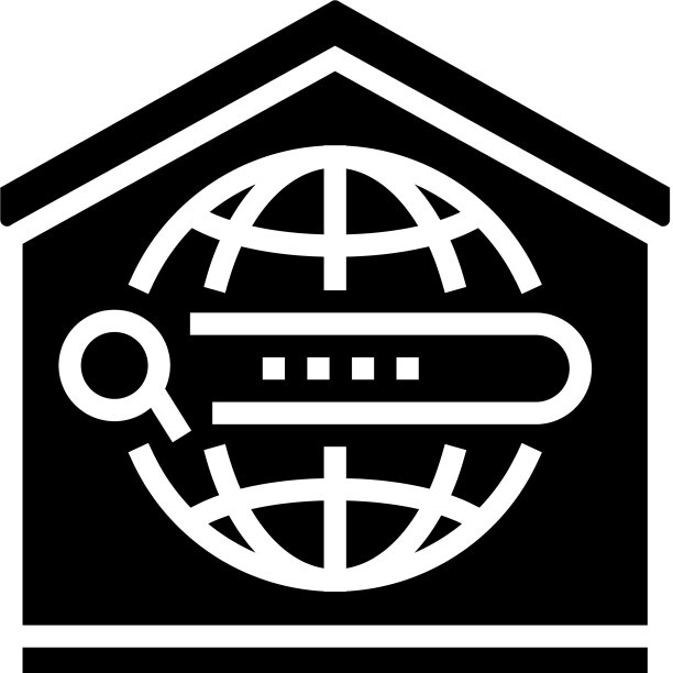 搜索网站在家里字形图标图片下载