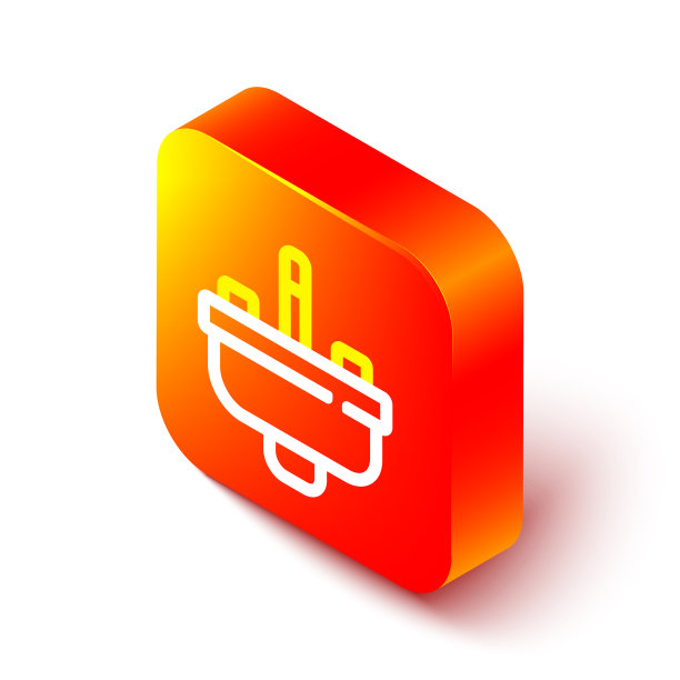 等距线面盆水龙头图标图片下载