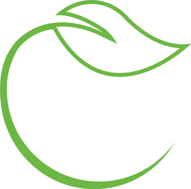 标志绿色树叶生态图片下载