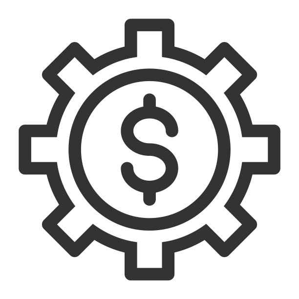 金融或银行线性图标图片下载