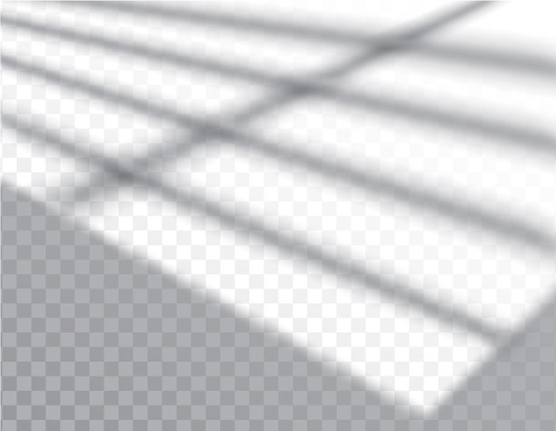 阴影叠加效果模拟窗框和图片下载