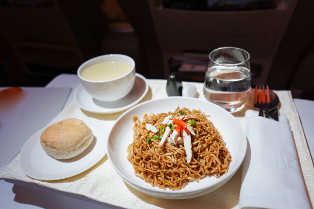 商务舱飞行服务图片下载