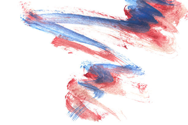 白色的水彩画图片下载