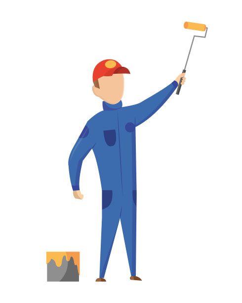 建筑工，油漆工，建筑工人图片下载