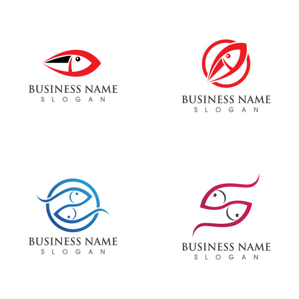 鱼的标志和符号符号图片下载