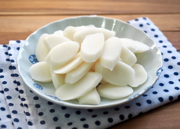 韩国传统食品棒年糕图片下载