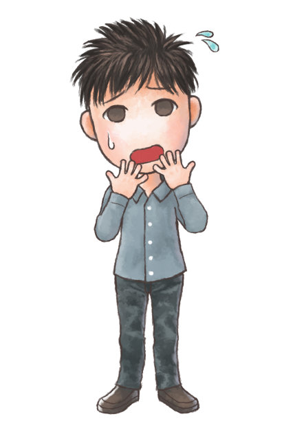 一个穿灰色衬衫的人很不耐烦图片下载