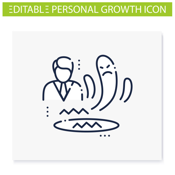 恐惧区域线图标图片下载