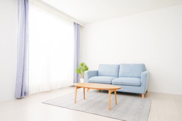 一个简单的房间，里面没人图片下载