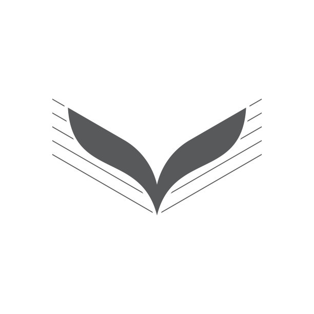 小鸟运动翅膀简单的标志图片下载