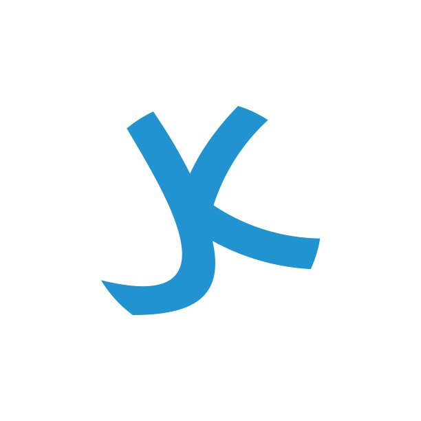 字母JK链接简约标志图片下载