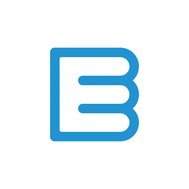 字母简单线条标志图片下载