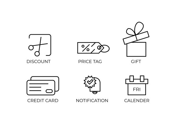 黑色星期五图标设置模板折扣图片下载