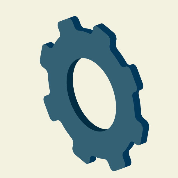 等距齿轮图标图片下载