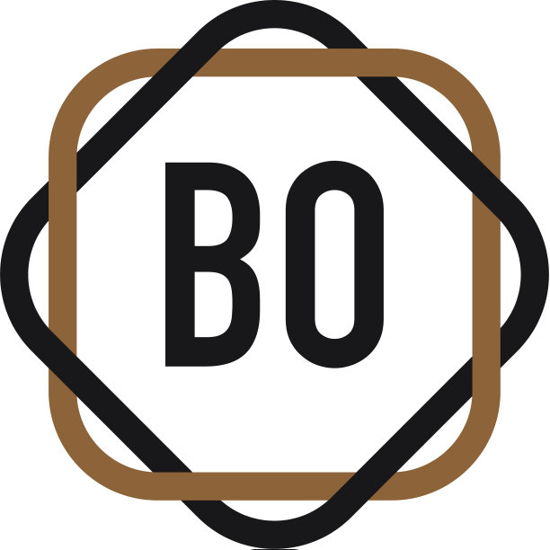 首字母博典雅标志设计模板图片下载