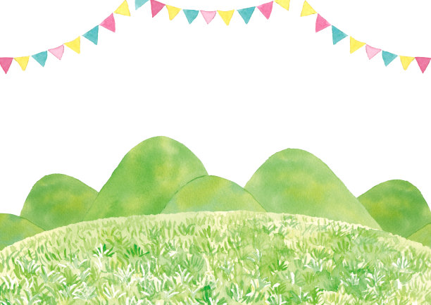 风景插画素材ID：395526042