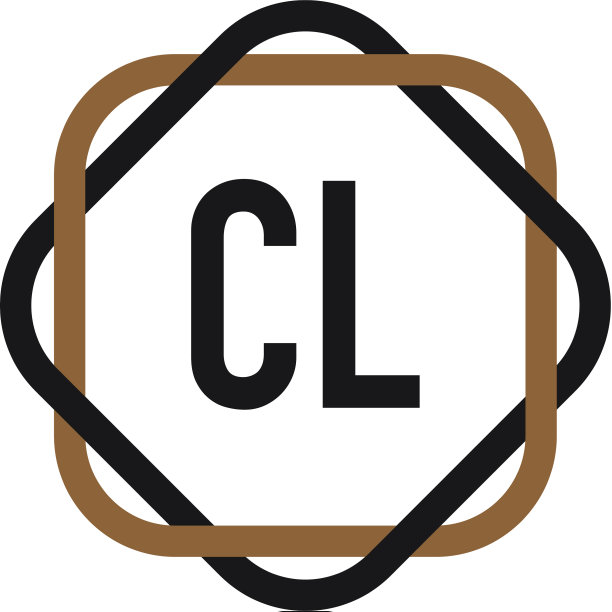 首字母cl优雅标志设计模板图片下载