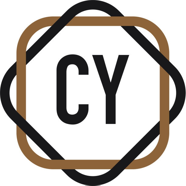 首字母cy优雅标志设计模板图片下载