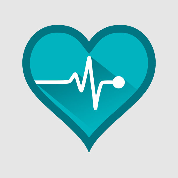 心波形医疗保健符号图片下载