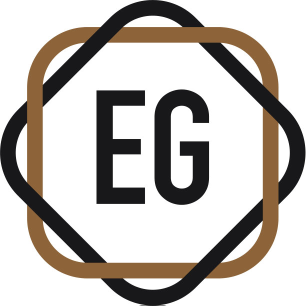 首字母eg优雅标志设计模板图片下载