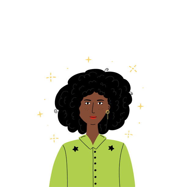 有魅力的女人画像图片下载