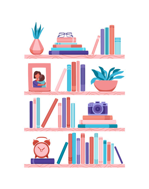 书架墙设计畅销中图片下载