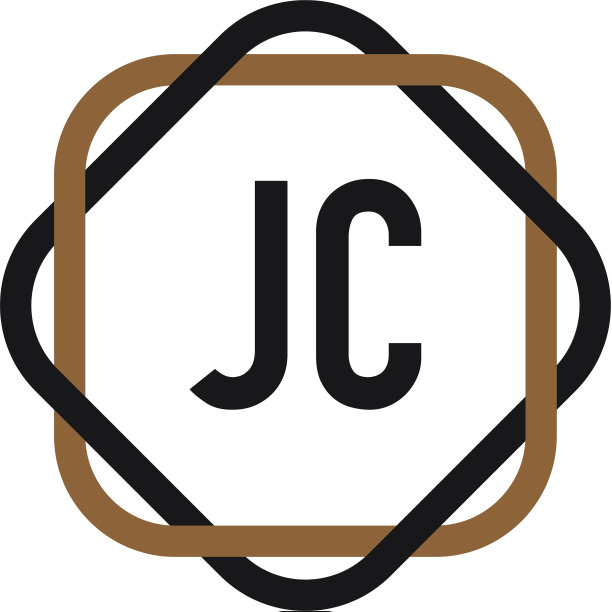 首字母jc典雅标志设计模板图片下载
