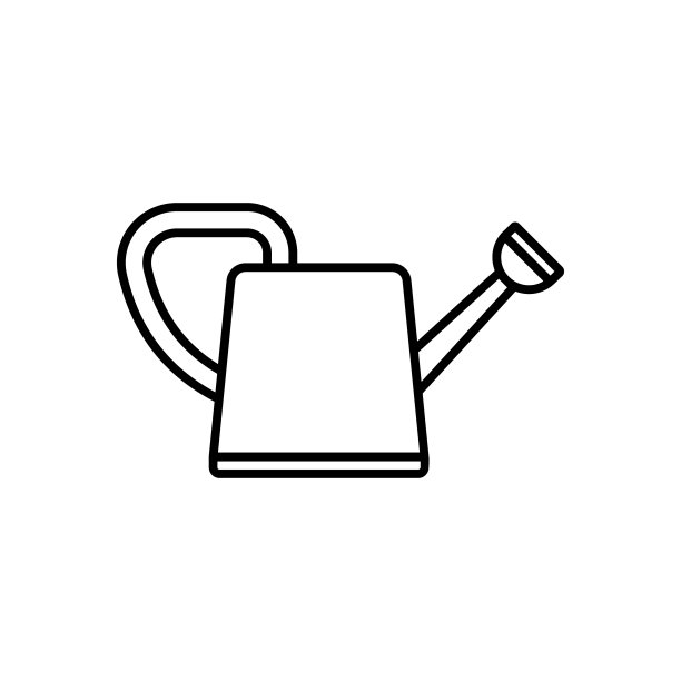 水图标在轮廓风格图片下载