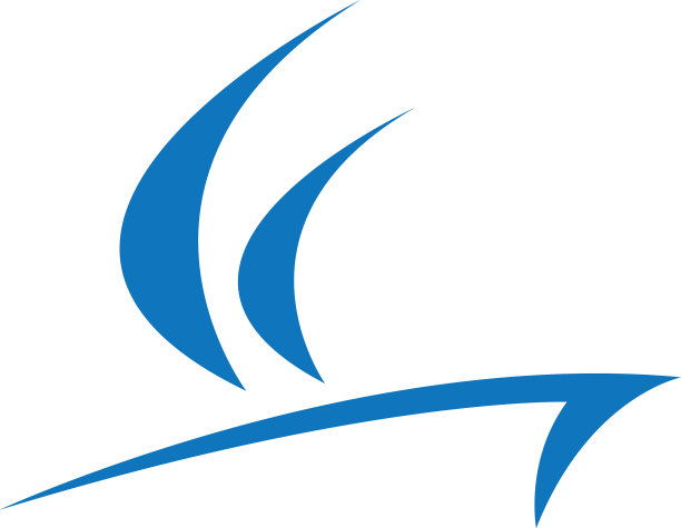 帆船标志图标概念设计图片下载