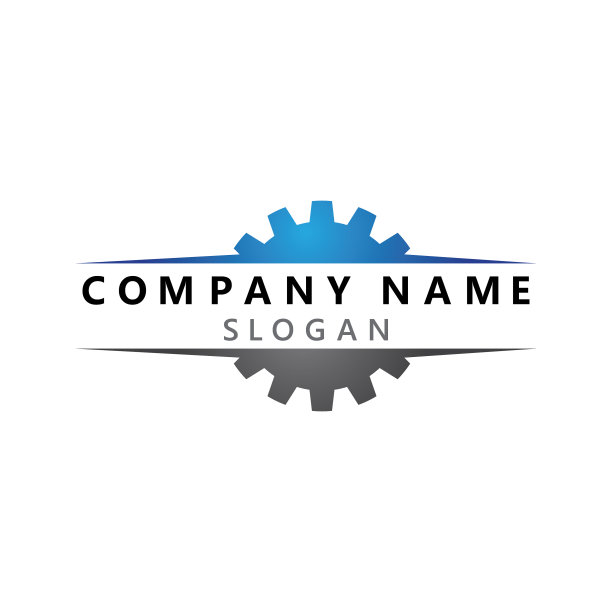 齿轮标志模板图标图片下载