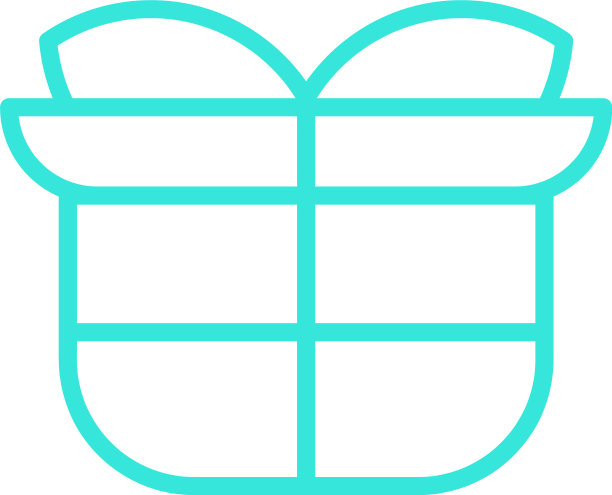 线礼盒图标图片下载